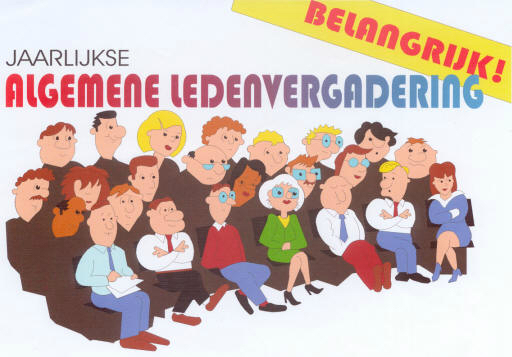 ledenvergadering komt allen!